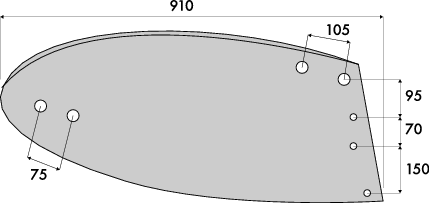 Cormana stanga plug vogel noot PK800209