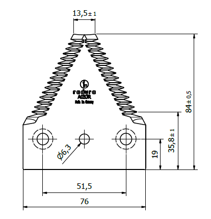 Lama masa claas 0003584881